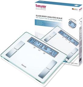 img 2 attached to 📊 Beurer Body Analyzer Scale XXL: Advanced Weight Management Scale with Extra Wide Platform, LCD Display, BMI Calculation, and Multi-User Functionality