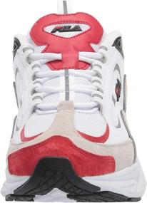 img 3 attached to Men's Fila Trigate Shoes in White, Red, and Black