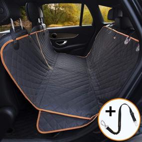 img 4 attached to 🐾 iBuddy Waterproof Truck Dog Hammock: XL Scratch Proof Dog Seat Cover Protector for Trucks, SUVs, and Cars