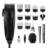 💇 suprent corded professional hair clippers for men - ultimate haircut kit with 40 cutting lengths, designed for family use logo