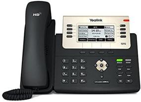 img 3 attached to 📞 Yealink T27G IP Phone - 6 Lines, 3.66" Graphical Display, USB 2.0, Dual-Port Gigabit Ethernet, 802.3af PoE - Power Adapter Not Included