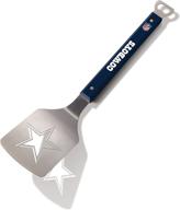 🏈 youthefan nfl 18&#34; stainless steel sportula (spatula) with built-in bottle opener logo