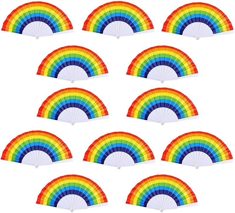 activists rainbow colorful handheld decoration 로고