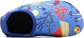 img 2 attached to 🏊 Ultimate Outdoor Sports Barefoot Aqua Socks Slippers for Active Kids: Ideal for Yoga, Running, and Swimming