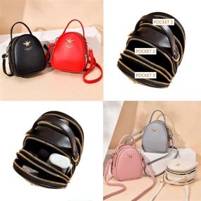 img 1 attached to 👜 Stylish Women's Lightweight Crossbody Bag: Small Shoulder Bag, Cell Phone Purse, and Handbags Wallet