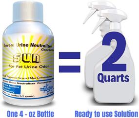 img 3 attached to REMOVEURINE: Powerful Pet Odor Eliminator & Urine Destroyer Spray for Home - Effective Urine Remover for Dogs and Cats - Professional Pet Carpet Cleaner