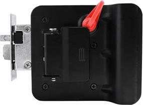 img 2 attached to Secure Your RV with the Polar Black Paddle Deadbolt Entry Door Lock for Travel Trailers