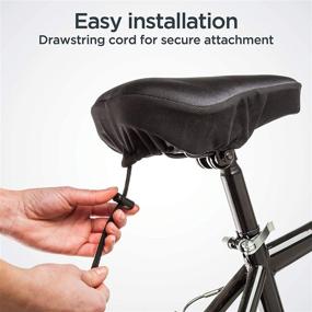 img 2 attached to 🚴 Enhanced Schwinn Sport Seat Cover for Comfort Bikes