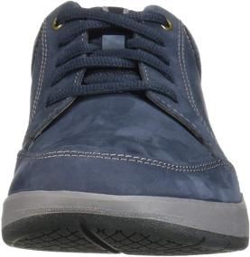 img 3 attached to CLARKS Mens Shoda Sneaker Nubuck Men's Shoes