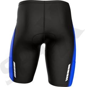 img 1 attached to 🏊 Sparx Men's Perform 2.0 Triathlon Shorts: 9" Tri Short with 2 Convenient Pockets for Swim-Bike-Run