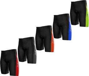 img 4 attached to 🏊 Sparx Men's Perform 2.0 Triathlon Shorts: 9" Tri Short with 2 Convenient Pockets for Swim-Bike-Run
