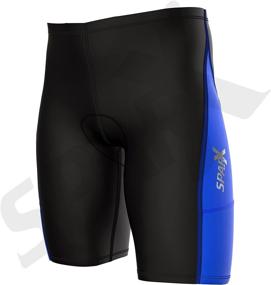 img 3 attached to 🏊 Sparx Men's Perform 2.0 Triathlon Shorts: 9" Tri Short with 2 Convenient Pockets for Swim-Bike-Run
