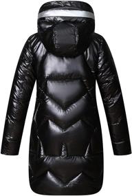 img 2 attached to Winter Jackets Hooded Leather Outerwear