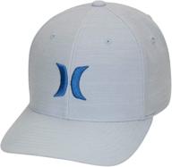 🧢 achieve comfortable style with hurley men's dri-fit cutback curved bill baseball hat logo