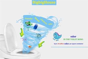 img 1 attached to Eco-Friendly Automatic Toilet Bowl Blue Bubble Scrubber Flusher Tablets: Long-Lasting Brusher for a Pure Lavatory (6 Counts)