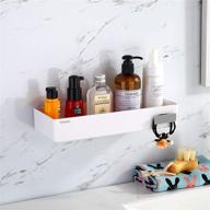 🚿 yohom shower caddy and bathroom shelf organizer - adhesive floating shelves with shampoo holder, ideal for shower storage and kitchen basket shelf logo