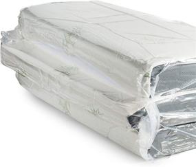 img 2 attached to Vacuum Storage Bag for Twin Mattress Saver - LifeSmart | Compatible with Most Vacuum Cleaners | Dimensions: 90” X 51” | Not Suitable for Queen Size Mattress