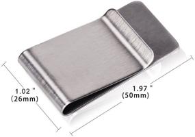 img 3 attached to 💳 Silver Stainless Credit Card Holder - WAF