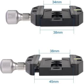 img 1 attached to Hifine Aluminum Compatible Arca Swiss Standard Camera & Photo