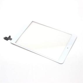 img 3 attached to T Phael White Digitizer Repair Kit for iPad Mini 1&amp;2 A1432 A1489 - Touch Screen Digitizer Replacement with IC Chip + Home Button + Tools + Pre-Installed Adhesive