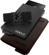 fidelo minimalist wallet: perfect men's accessory for style and practicality logo