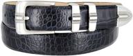 👜 italian designer alligator calfskin leather logo