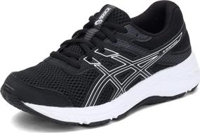 img 4 attached to 👟 ASICS Girls Gel Contend Little Silver Shoes
