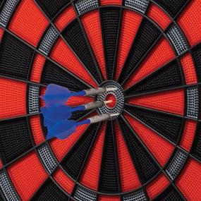 img 2 attached to GLD Products Viper 800: Regulation Size Electronic Dartboard with 57 Games, Ultra-Thin Spider for Enhanced Scoring, Top Quality Segments to Reduce Bounce Outs