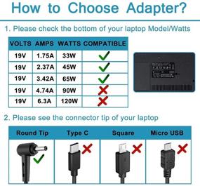 img 2 attached to Laptop Charger Adapter UX360C Kepmem
