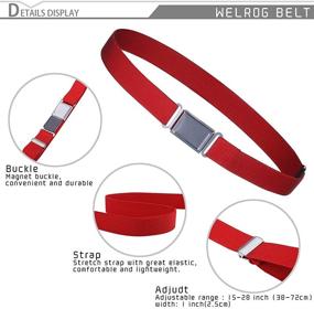 img 3 attached to Boys Adjustable Magnetic Belt - Topnotch Boys' Accessories and Belts