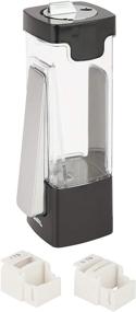 img 2 attached to 🍯 Zevro Honey-Can: Black/Chrome Sugar 'N More Dispenser - Convenient & Essential for Your Kitchen