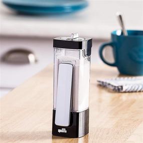 img 3 attached to 🍯 Zevro Honey-Can: Black/Chrome Sugar 'N More Dispenser - Convenient & Essential for Your Kitchen