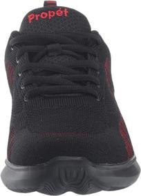 img 3 attached to 👟 Propet Men's Viator Sneaker Black: Sleek Style with Unmatched Comfort