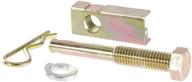 🔒 curt 22315 anti-rattle hitch pin shim device for 1-1/4-inch receiver - reduced play, secure towing, 1/2-in hole logo