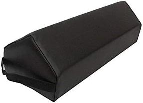 img 1 attached to 🌟 Therapist's Choice® Spire Peak Massage Bolster Cushion- Black, 8.5" X 7" X 25