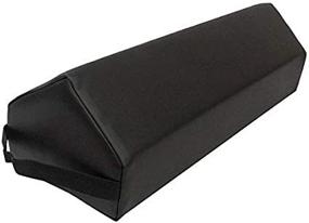 img 3 attached to 🌟 Therapist's Choice® Spire Peak Massage Bolster Cushion- Black, 8.5" X 7" X 25