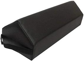 img 4 attached to 🌟 Therapist's Choice® Spire Peak Massage Bolster Cushion- Black, 8.5" X 7" X 25