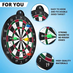 img 2 attached to Fun Skills Magnetic Dartboard