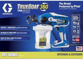 img 2 attached to Graco TrueCoat 360 Blue/White Paint Sprayer