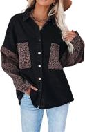 dcohmch oversized patchwork contrast boyfriend women's clothing in coats, jackets & vests logo