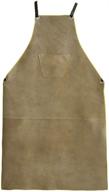 🔥 premium quality olson deepak leather welding apron: ultimate protection for welders логотип