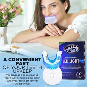 img 2 attached to USA-Made Teeth Whitening Accelerator Light with 5 Powerful Light Bulbs - Effective Teeth Whitening Kit to Eradicate Stubborn Stains - Achieve Brighter Teeth Faster!