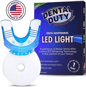 img 4 attached to USA-Made Teeth Whitening Accelerator Light with 5 Powerful Light Bulbs - Effective Teeth Whitening Kit to Eradicate Stubborn Stains - Achieve Brighter Teeth Faster!