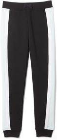 img 1 attached to 😊 Comfy and Stylish: French Toast Girls' Fleece Jogger Pant for Ultimate Comfort