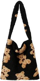 img 4 attached to Fashion Cartoon Handbags Shoulder Underarm Women's Handbags & Wallets