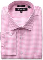 👔 stacy adams gingham check sleeve men's apparel logo