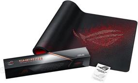 img 4 attached to ASUS ROG Sheath Extended Gaming Mouse Pad - Ultimate Precision and Durability with Anti-Fray Stitching, Non-Slip Base, and Lightweight Design
