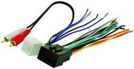 scosche fdk13b premium sound & mach audio wire harness and connectors: compatible with 2000-05 ford models for power/speaker, rca to sub amp input logo