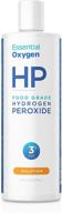 natural cleaner: essential oxygen food grade hydrogen peroxide, 3%, 16 ounce logo