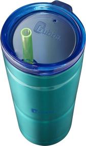 img 3 attached to 🍹 Bubba Envy S Island Teal Tumbler: 24 oz Vacuum-Insulated Stainless Steel with Straw